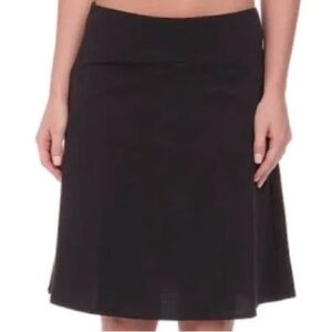 Patagonia Black Vitaliti Organic Cotton w/ Polyester Pull On Skirt